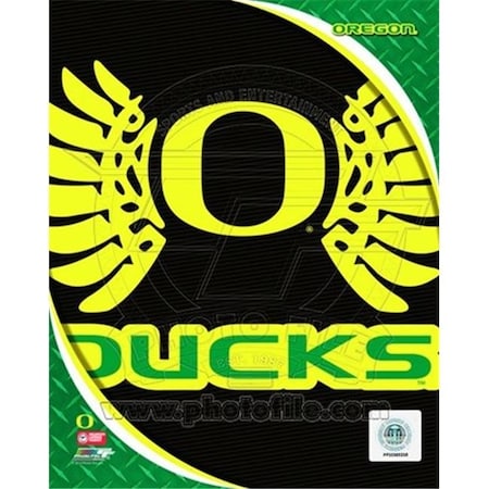 Photofile PFSAAOK13101 University Of Oregon Ducks Team Logo Poster By Unknown -8.00 X 10.00